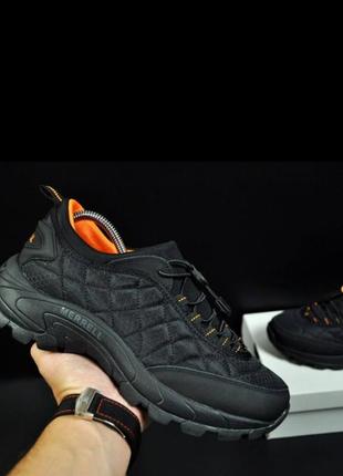 Merrell ice cap moc ii black &amp; orange