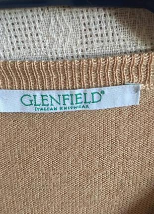 Приємної вовни кардиган glenfield italian knitwear4 фото