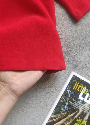 Стильная красная блуза кроп кофта укороченная водолазка zara5 фото