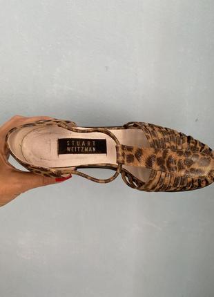 Туфли stuart weitzman 38 37,5 оригинал кожа натуральная