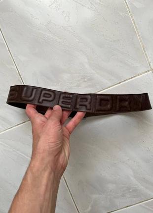 Шкіряний ремінь superdry оригінал