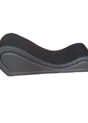 Тантра диван-крісло black matte, крісло хвиля3 фото