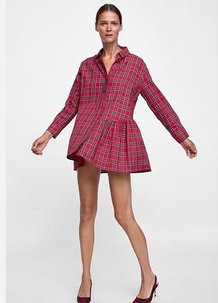 Рубашка туника от zara
