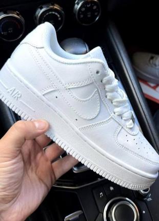 Кроссовки женские nike air force 1 all white