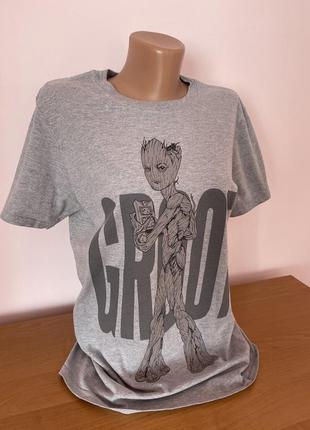 Сіра футболка грут, месники, розмір s, m, l,2 фото
