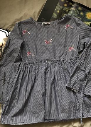 Блуза в полоску