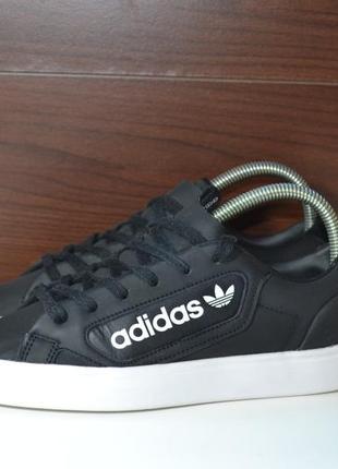 Adidas sleek 37-38р кроссовки кожаные оригинал