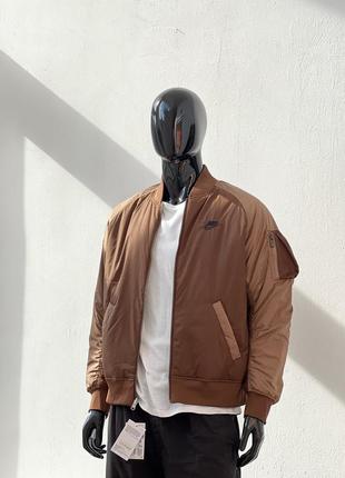 Бомбер nike sportswear essentials therma-fit bomber jacket7 фото