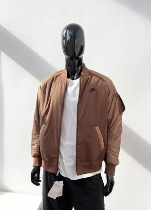 Бомбер nike sportswear essentials therma-fit bomber jacket1 фото