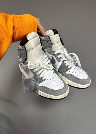 Nike air jordan 1 retro high “washed heritage” premium мужские кроссовки замша