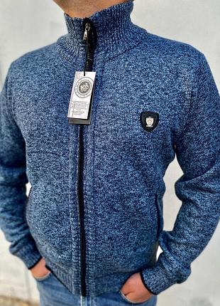 Кофта теплая кофта на зиму батник мужская кофта свитер турция