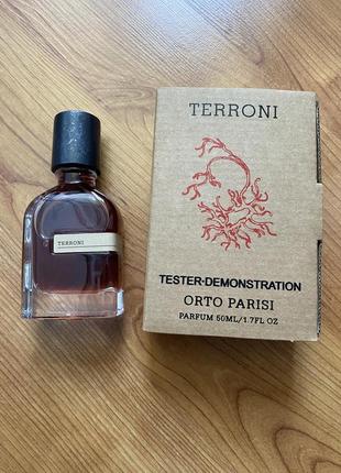 Парфюм orto parisi terroni (тестер) 50 ml.