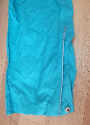 Спортивный костюм ветронепродуваемый водонепроницаемый 116 голубого цвета дождевик10 фото