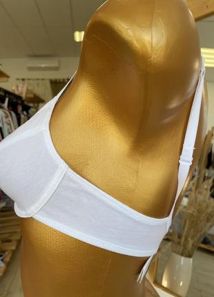 Бюстик білий / маленький розмір/ котоновий бюст