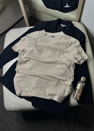 Базова бежева футболка asos