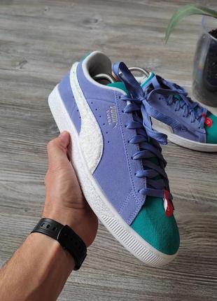 Чоловічі замшеві кросівки puma suede fd mens sneakers casual