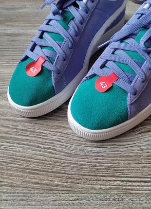 Чоловічі замшеві кросівки puma suede fd mens sneakers casual6 фото