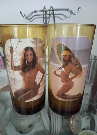 Вінтажні пивні бокали стакани