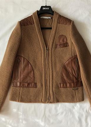 Куртка вовняна chloé. карамель. 40 еur