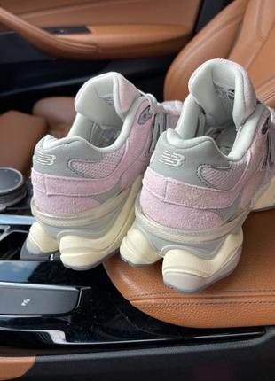 Кроссовки new balance 9060 grey pink9 фото
