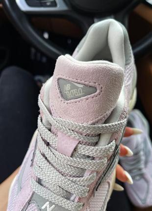 Кроссовки new balance 9060 grey pink8 фото