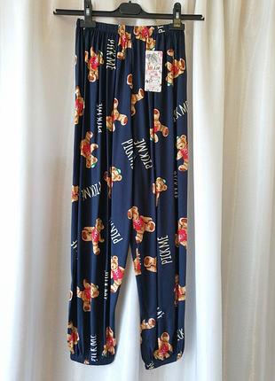 ✅ літні домашні штани штани джоггери з натуральної бавовни в наявності два розміри 2xl і 3xl але орі