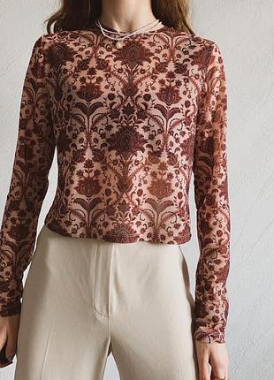 Актуальный топ цветочный2 фото