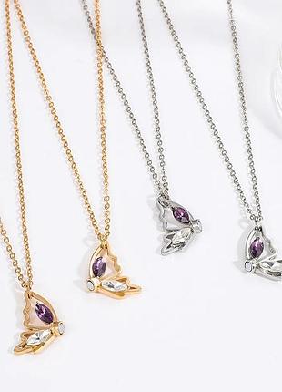 Цепкие парная, подвески, подвеска, бабочка4 фото