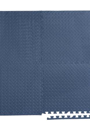 Мат-пазл (ласточкин хвост) cornix mat puzzle eva 120 x 120 x 1 cм xr-0239 navy blue3 фото