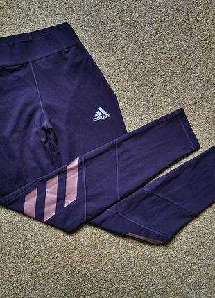 Спортивные леггинсы лосины тайтсы тренировочные adidas9 фото