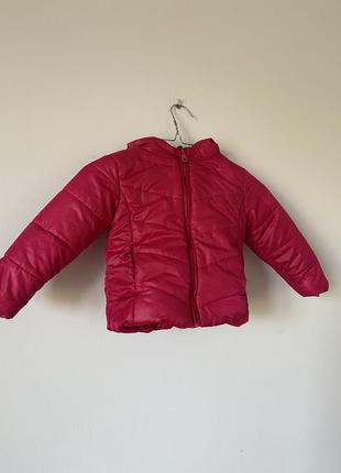 Детская куртка для девочки осень зима 74/801 фото