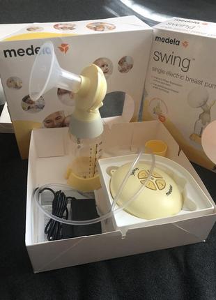 Молоковідсмоктувач medela swing flex