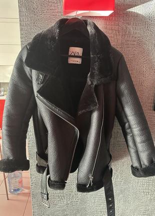 Aviator zara jacket discount