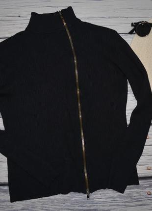 S - м обалденно модный женский свитер джемпер водолазка моднице с боковым замком6 фото