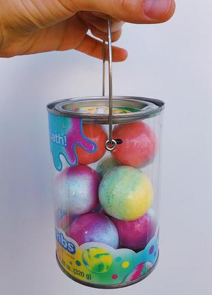 Crayola bath bombs, бомбочки для ванни, 8 шт., крайола, шипучки2 фото