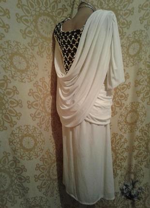 Актуальне біле плаття для будь-якого торжества,м - xl.3 фото