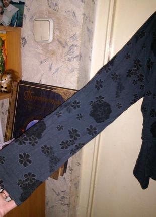 Натуральна,трикотажна-стрейч,блузка-обманка,2 в 1,великогог розміру,туреччина,kiabi6 фото