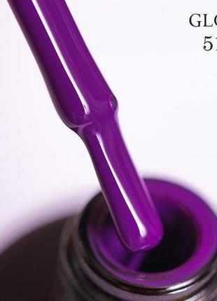 Гель-лак gloss 516 (фиолетовый), 11 мл