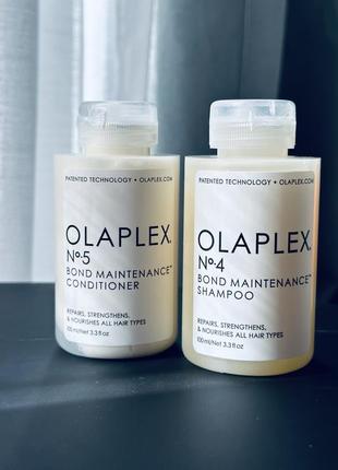 Olaplex no. 4 bond maintenancetm shampoo набор шампуня и кондиционера для волос