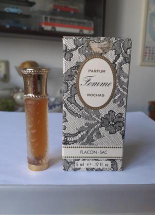 Флакон і коробка rochas femme парфуми вінтаж