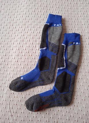 Термо шкарпетки falke sk2 35-38 дитячі високі гольфи махрові лижні носки