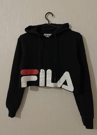 Женская укороченная худи fila оригинал2 фото