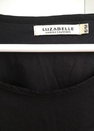 Черная блузка с рукавами колокол. luzabelle8 фото