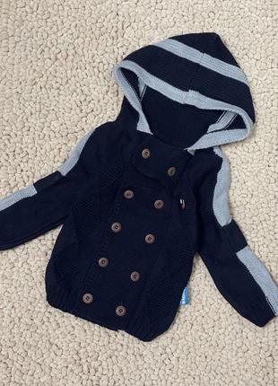 Вязаная кофточка примерно на 12-18 месяцев ( до 2х лет)