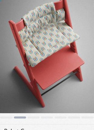 Текстиль для стільчика stokke tripp trapp cusion9 фото