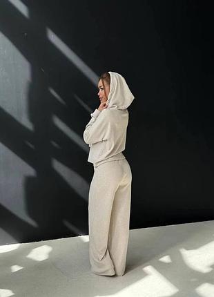 Костюм із теплого рубчика