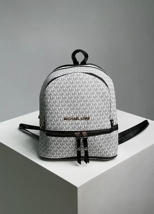 Рюкзак женский michael kors backpack mini white 12132 портфель майкл корс крос-боди