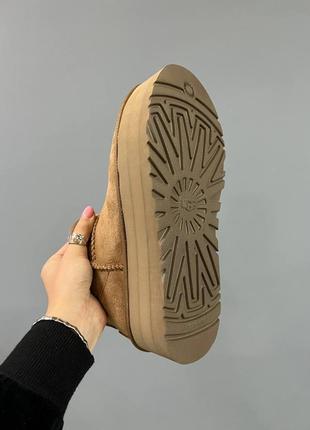 Женские угги на платформе ugg наполнитель овчина5 фото