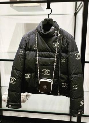 Пуховик шанель chanel