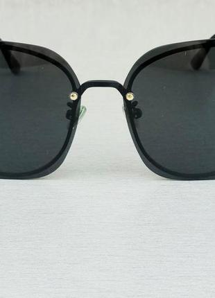 Louis vuitton очки женские солнцезащитные черные3 фото